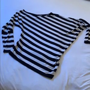 Black and white striped shirt